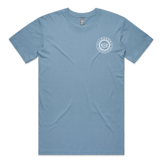 Original Caloundra SC T-shirt- Carolina Blue