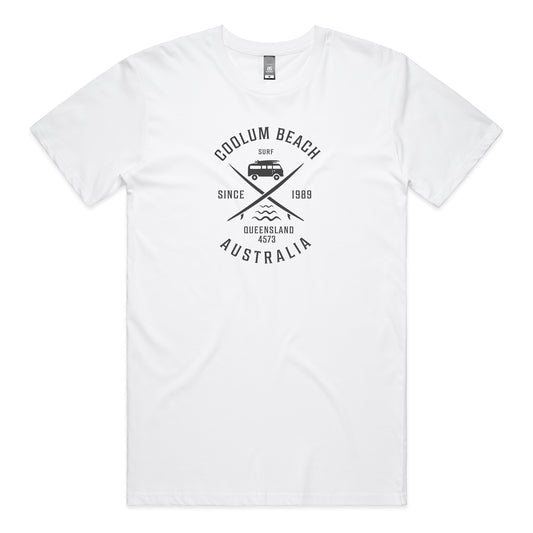 Coolum Beach Kombi Cross T-shirt