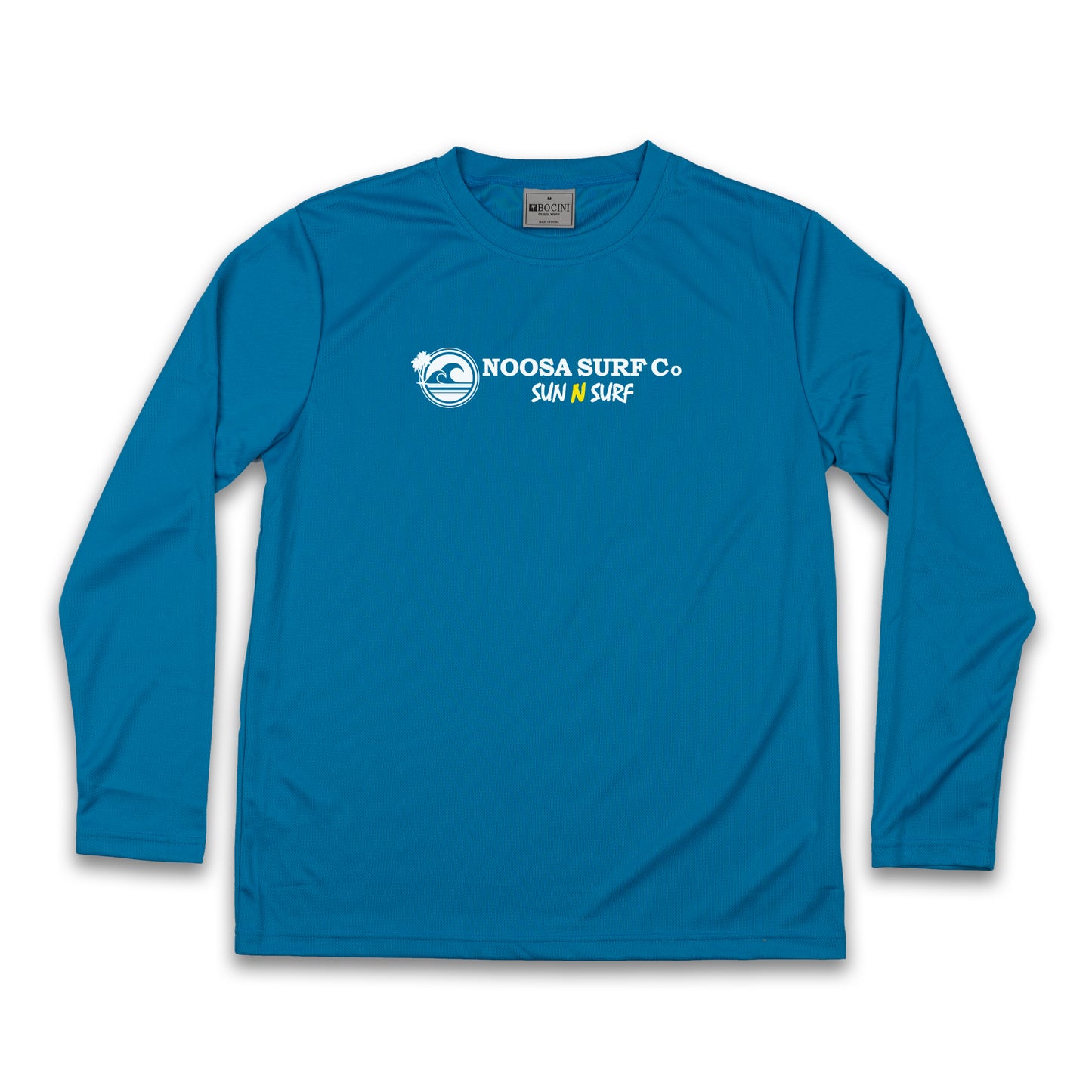 Sun 'n' Surf - Long Sleeve Sun Shirt - Cyan