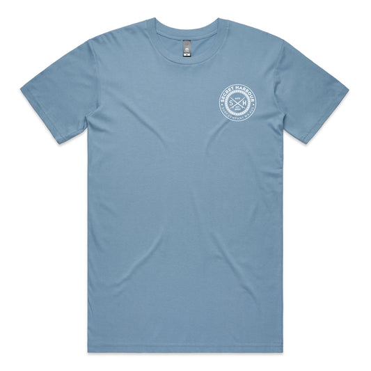 Original Secret Harbour WA T-shirt- Carolina Blue