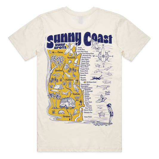 Sunny Coast Surf Spots T-shirt