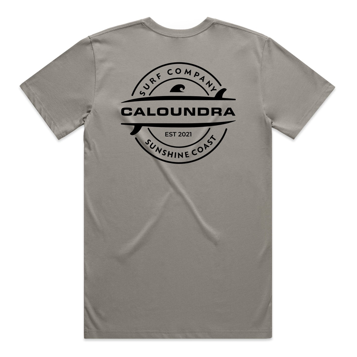 Twin Boards Caloundra SC T-shirt- Granite
