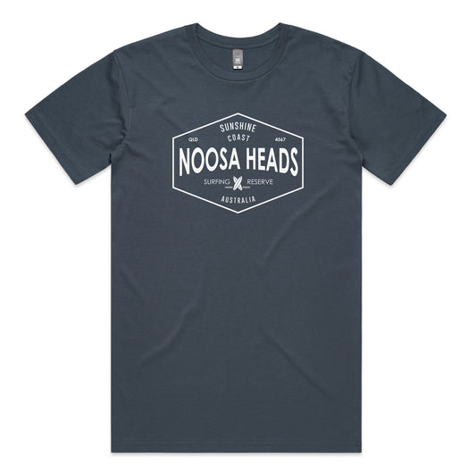 Noosa Surfing Reserve T-shirt - Petrol Blue