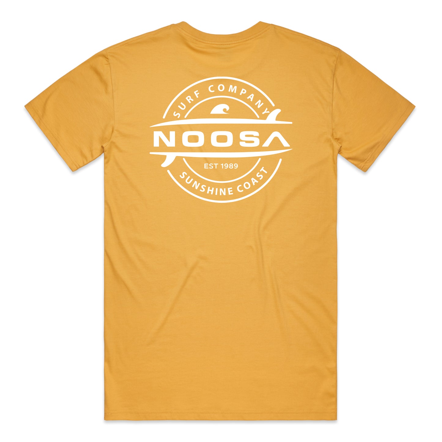 Twin Boards Noosa T-shirt - Mustard