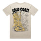 Gold Coast Surf Spots T-shirt - Bone