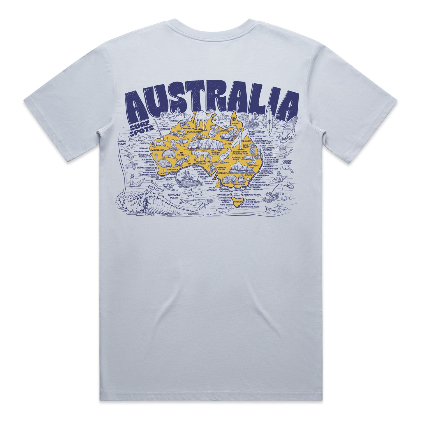 Australia Surf Spots T-shirt