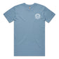Surfers Paradise Badge T-shirt - Carolina Blue