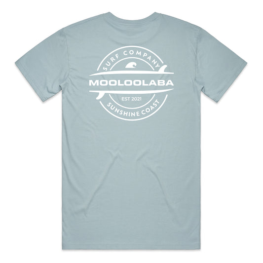 Twin Boards Mooloolaba T-shirt - Pale Blue