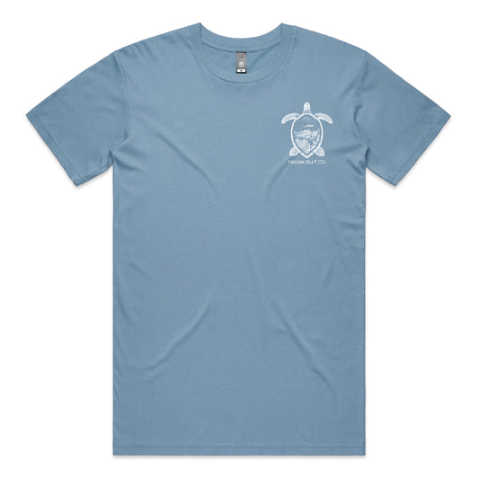 Laguna Turtle T-shirt - Carolina Blue