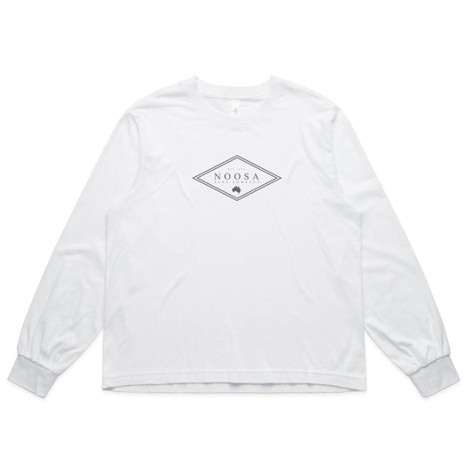 Noosa Diamond Soft LS T-shirt - White
