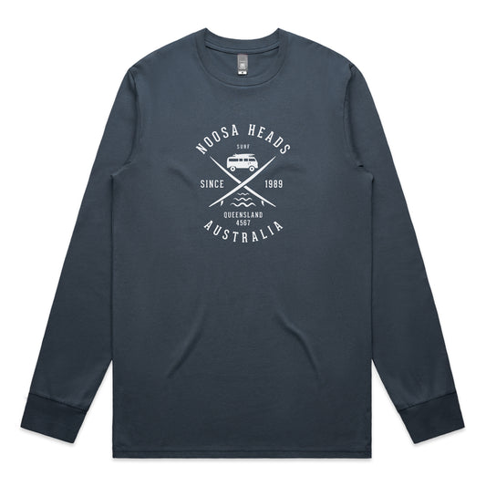 Kombi Cross Long Sleeve T-shirt - Petrol Blue