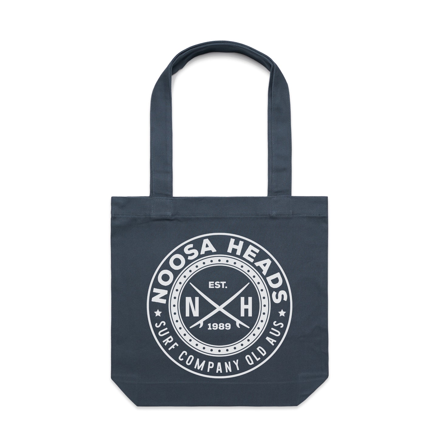 Noosa Heads 1989 Tote Bag - Petrol Blue