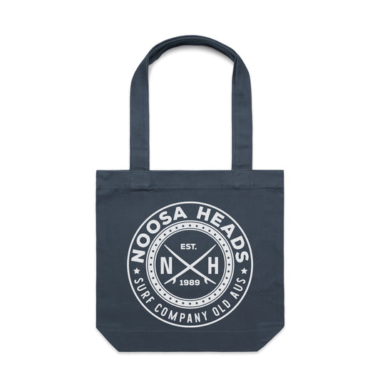 Noosa Heads 1989 Tote Bag - Petrol Blue
